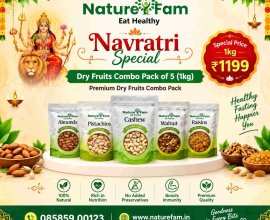 Dry Fruits Combo Pack of 5 (1kg) | Premium Dry Fruits Combo Pack – Naturefam