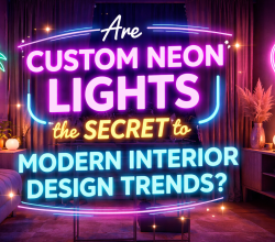 Are Custom Neon Lights Suitable for Cafes?