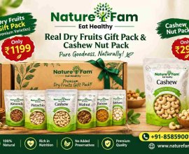 Real Dry Fruits Gift Pack & Cashew Nut Pack | Naturefam