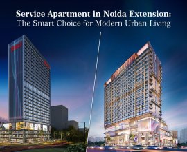 Service Apartment in Noida Extension – Flexible Stay & Contemporary Comfort