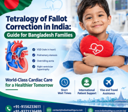 Tetralogy of Fallot surgery cost in India for Bangladesh patients