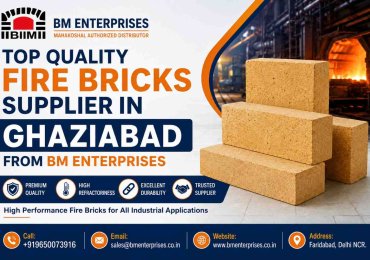 Top Quality Fire Bricks Supplier in Ghaziabad | BM Enterprises