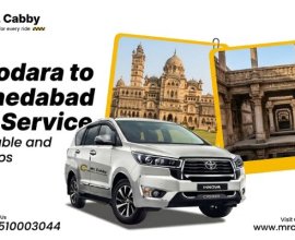 Vadodara to Ahmedabad Cab Service for Reliable and Safe Trips