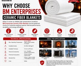 Why Choose BM Enterprises Ceramic Fiber Blankets | Call Now