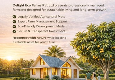 Delightecofarm – Premium Farm Land for Sale Near Bangalore
