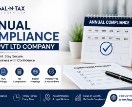 Annual Compliance Services for Pvt Ltd Company | Legal-N-Tax