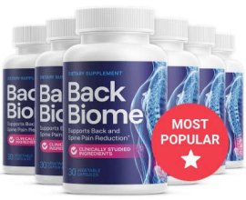BackBiome: Natural Support for Spine & Mobility Health