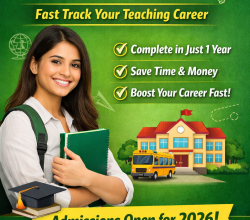 Get Your BEd Degree in One Year – Fast Track Your Teaching Career