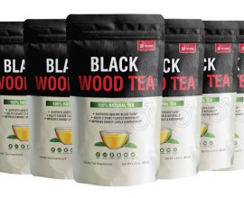 Black Wood Tea: Daily Male Vitality & Wellness Support