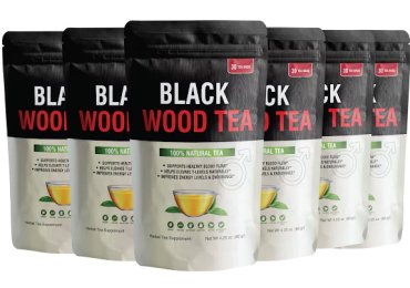Black Wood Tea: Daily Male Vitality & Wellness Support