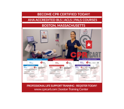 Boston CPR Certification | AHA BLS, ACLS & PALS Courses