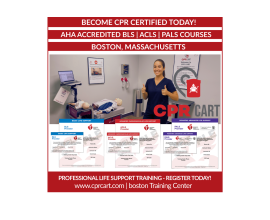 Boston CPR Certification | AHA BLS, ACLS & PALS Courses