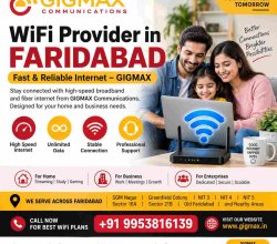WiFi Provider in Faridabad | Fast & Reliable Internet – GIGMAX