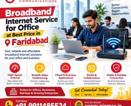 Broadband Internet Service for Office at Best Price in Faridabad