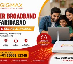 Fiber Broadband in Faridabad | Fast & Reliable Internet – Gigmax