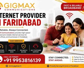 Best WiFi in Faridabad for Home | GIGMAX