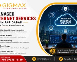 Managed Internet Services in Faridabad | Reliable – GIGMAX