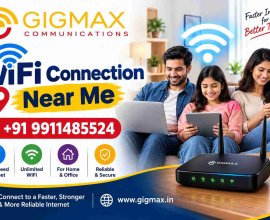 WiFi Connection Near Me | +91 9911485524 – Gigmax
