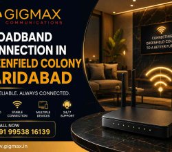 Broadband Connection in Greenfield Colony Faridabad | Gigmax