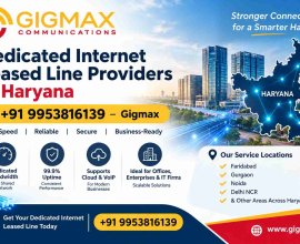 Dedicated Internet Leased Line Providers in Haryana | +91 9953816139 – Gigmax