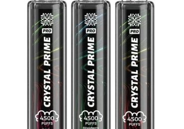Crystal Prime Pro 4500 Puffs Box of 10
