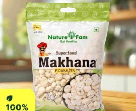 250 GM Makhana Price & Wholesale Dry Fruits Near Me | Naturefam