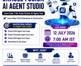 Oracle Fusion AI Agent Studio Online Training