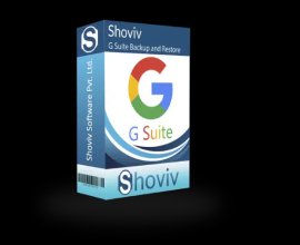 Reliable Shoviv Google Workspace backup tool