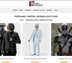 Halloween Stylish Leather Jackets for Men & Women