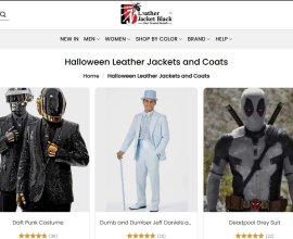 Halloween Stylish Leather Jackets for Men & Women