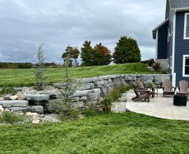 Backyard Design With Pergola Broken Arrow
