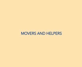 Movers and Helpers