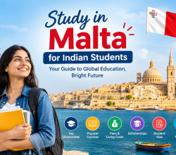Explore Malta Study Abroad opportunities with Education Vibes, covering universities, courses, admissions, scholarships, fees, student life, and career options.