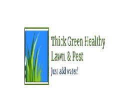 Thick Green Healthy Lawn & Pest