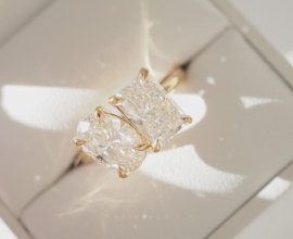 Lab Grown 2ct Diamond Rings & Toi et Moi Ring
