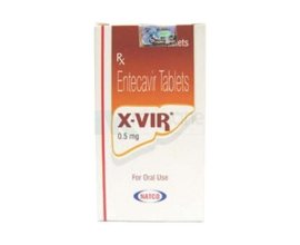 Defeat hepatitis B virus with X-Vir 0.5mg tablet